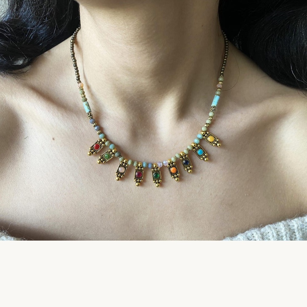 ❤️❤️❤️New Handmade Necklace ! Stunning ! New❤️❤️❤️ - Picture 1 of 8